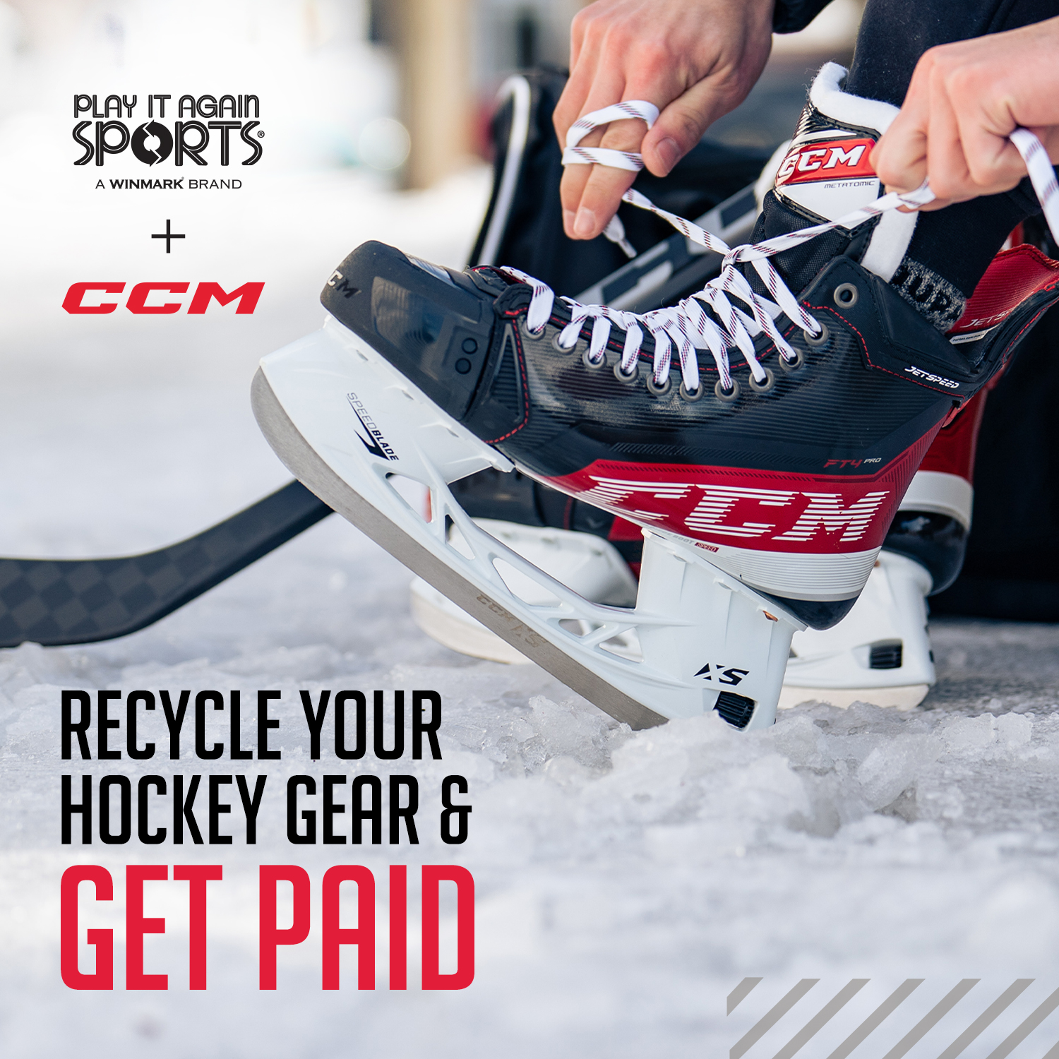 Recycle hockey and get paid